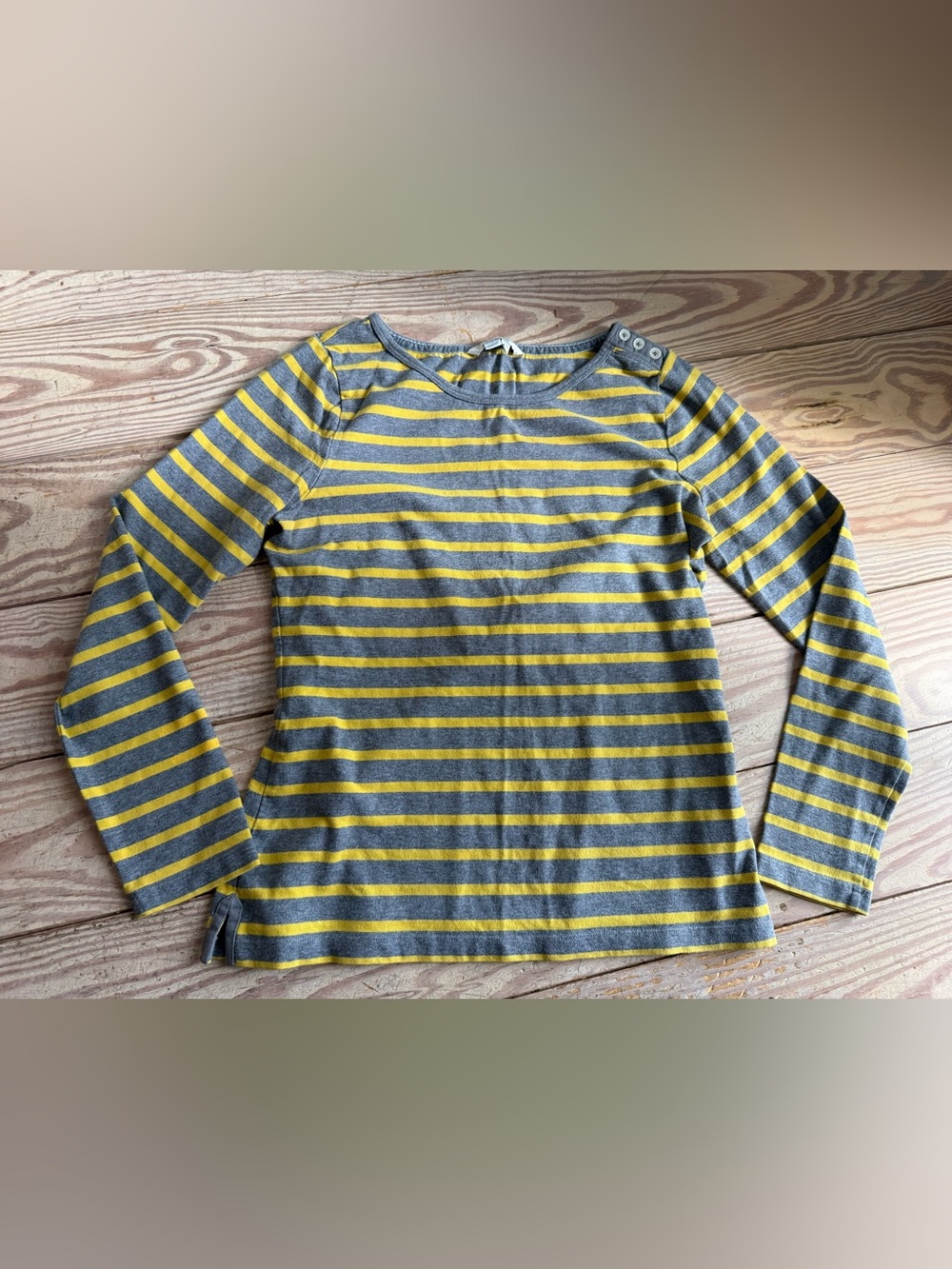 Boden Striped Long Sleeve Top Size US 6